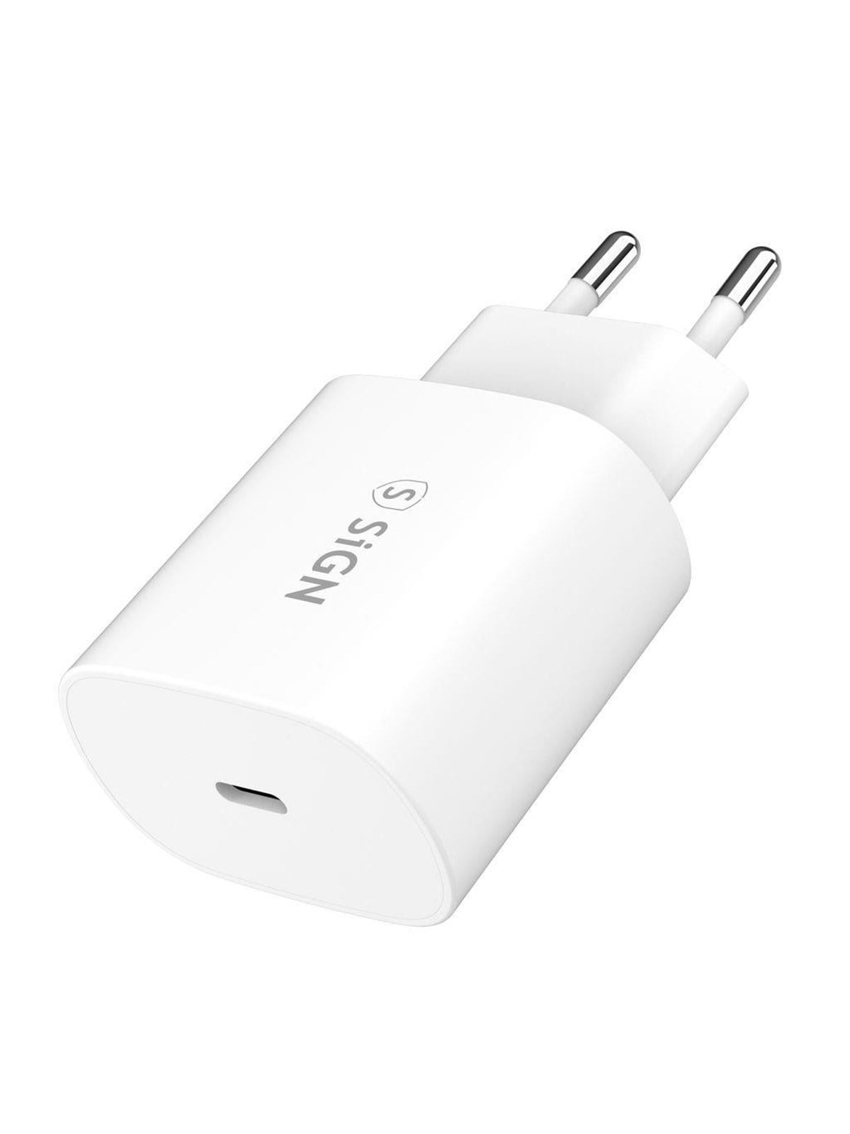 SiGN USB-C Fast Charger 25W 3A - White