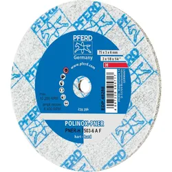 PFERD TOOLS POLINOX verpresstes Vlies-Rad PNER für Geradschleifer, Biegwellen und Schleifblöcke - 44691010