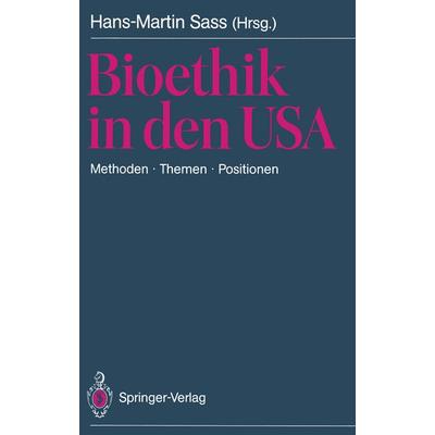 Bioethik in den USA, Taschenbuch von , Springer Berlin, 978-3-540-19420-0