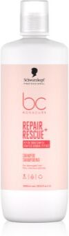 Schwarzkopf Professional BC Bonacure Repair Rescue+ champô de cuidado para cabelo danificado 1000 ml. BC Bonacure Repair Rescue+