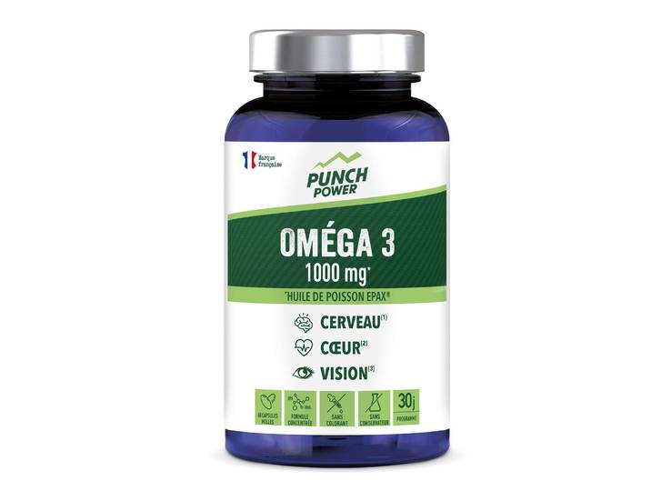 Complément Alimentaire Oméga 3 1000mg PUNCH POWER