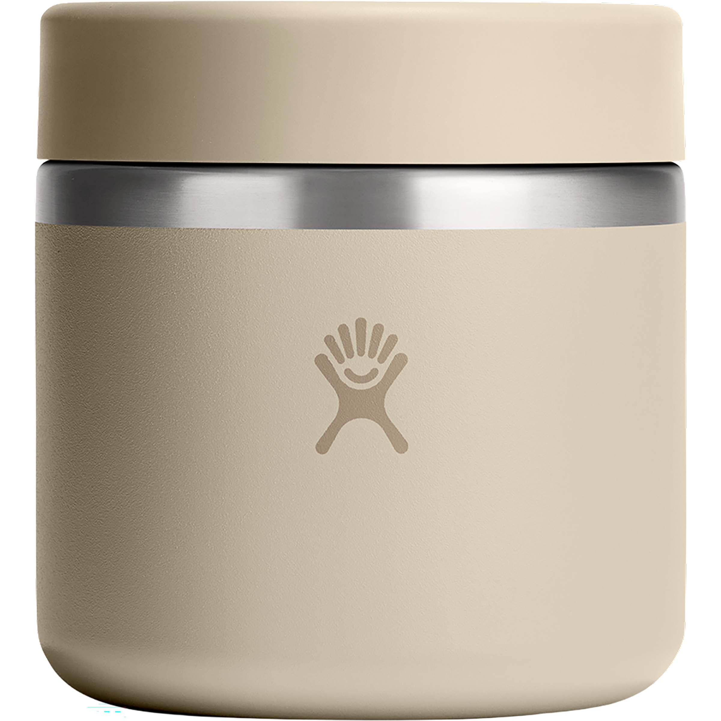 Hydro Flask 20oz Insulated Food Jar Isolierbehälter Isolierflaschen beige Größe 0.591L Camping