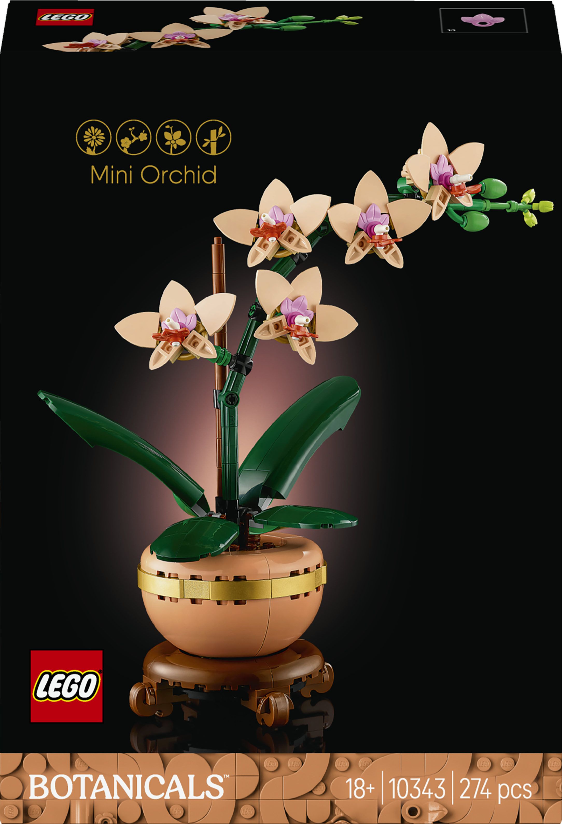 LEGO Mini-Orchidee 10343