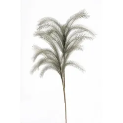 GILDE Deko Foam Flower Farnzweig  in grau