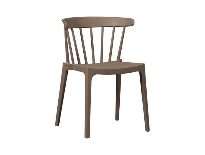 Nachhaltiger Design In-/Outdoorstuhl „Bliss“ Braun De Eekhoorn