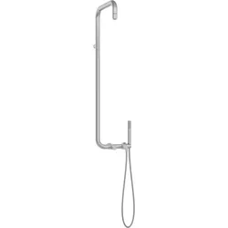 Neuesbad Serie 600 Duschsystem, Oberfläche: edelstahl gebürstet NB1NQS_F4XM1