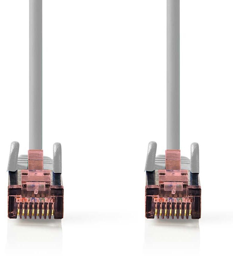 Nedis Cat6 S-FTP RJ-45 Netwerkkabel, 0,25 meter, grijs