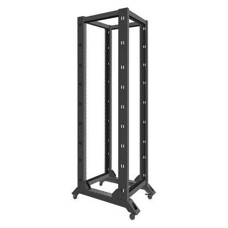 Lanberg OR01-6842-B Rack Zubehör Regal-Sockel (42 HE, 19 Zoll Rack) (OR01-6842-B)