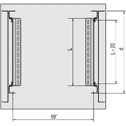 Schroff 19"-Zubehör mechanisch, Serverschrank Zubehör