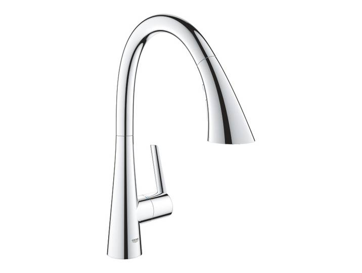 Zedra, mitigeur monocommande évier, chrome (32294002)