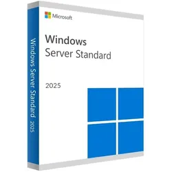 Microsoft Windows Server 2025 Standard Edition, Tarox, Deutsch, Neu
