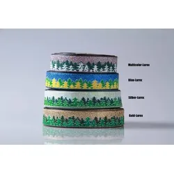 Borte | Weihnachten | 3 Meter | Tannen | GOLD | Farbauswahl | Made in Germany | OEKO-TEX®Kl. 1