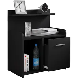 VCM, Nachttisch, Nachttisch mit Schublade Nilasa (47 x 29 x 60 cm)