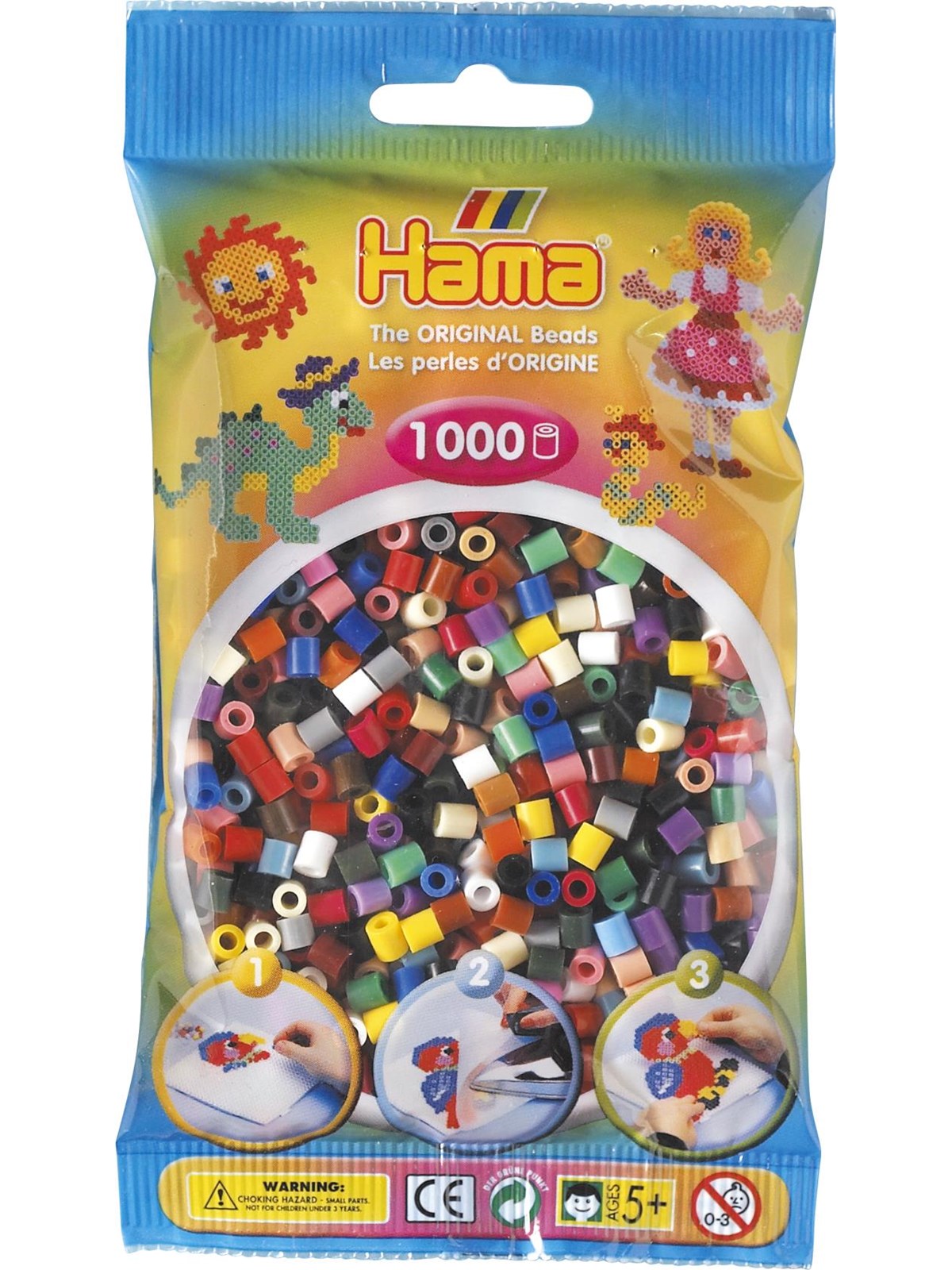 Hama Beads Mix 1000 pcs