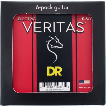 DR Strings Veritas VTE-11 6-Pack