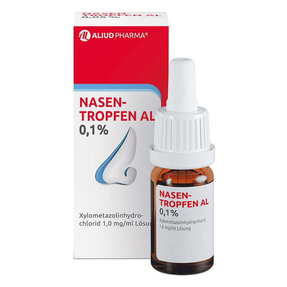 ALIUD Pharma GmbH Nasentropfen AL 0,1 % bei Schnupfen 03929280