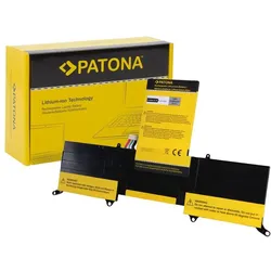 Patona 2353 (3 Zellen, 3280 mAh), Notebook Akku, Schwarz