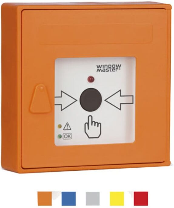 windowmaster RWA-Hauptbedienstelle Signalg. ORANGE WSK 320 0005 02)