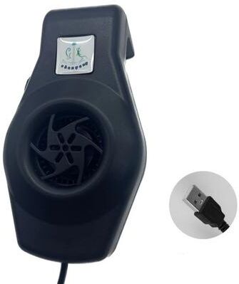 USA Free Shipping Shop AquaBreeze Aquarium Cooling Fan Adjustable Fish Tank Cooling Fan With External Chiller Design black