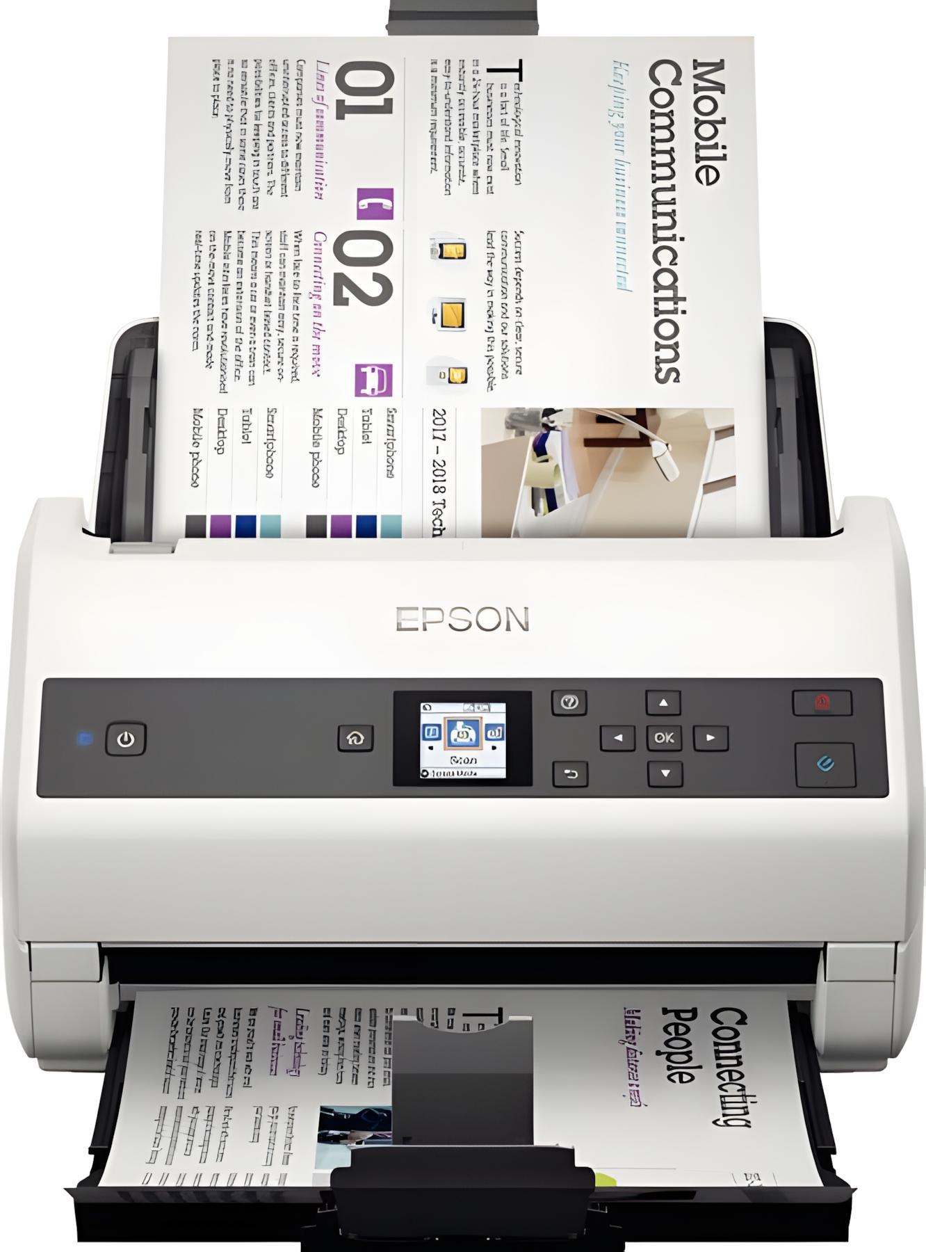 Epson WorkForce DS-870, 600 x 600 DPI, 30 Bit, 24 Bit, 10 Bit, 8 Bit, 65 Seiten pro Minute