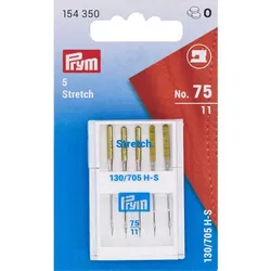 Prym Nähmaschinennadeln "Stretch", Stärke: 75, Inhalt: 5 Stück