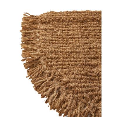 Fußmatte, braun (natur), B:45cm H:20mm L:75cm, Teppiche, Fußmatte