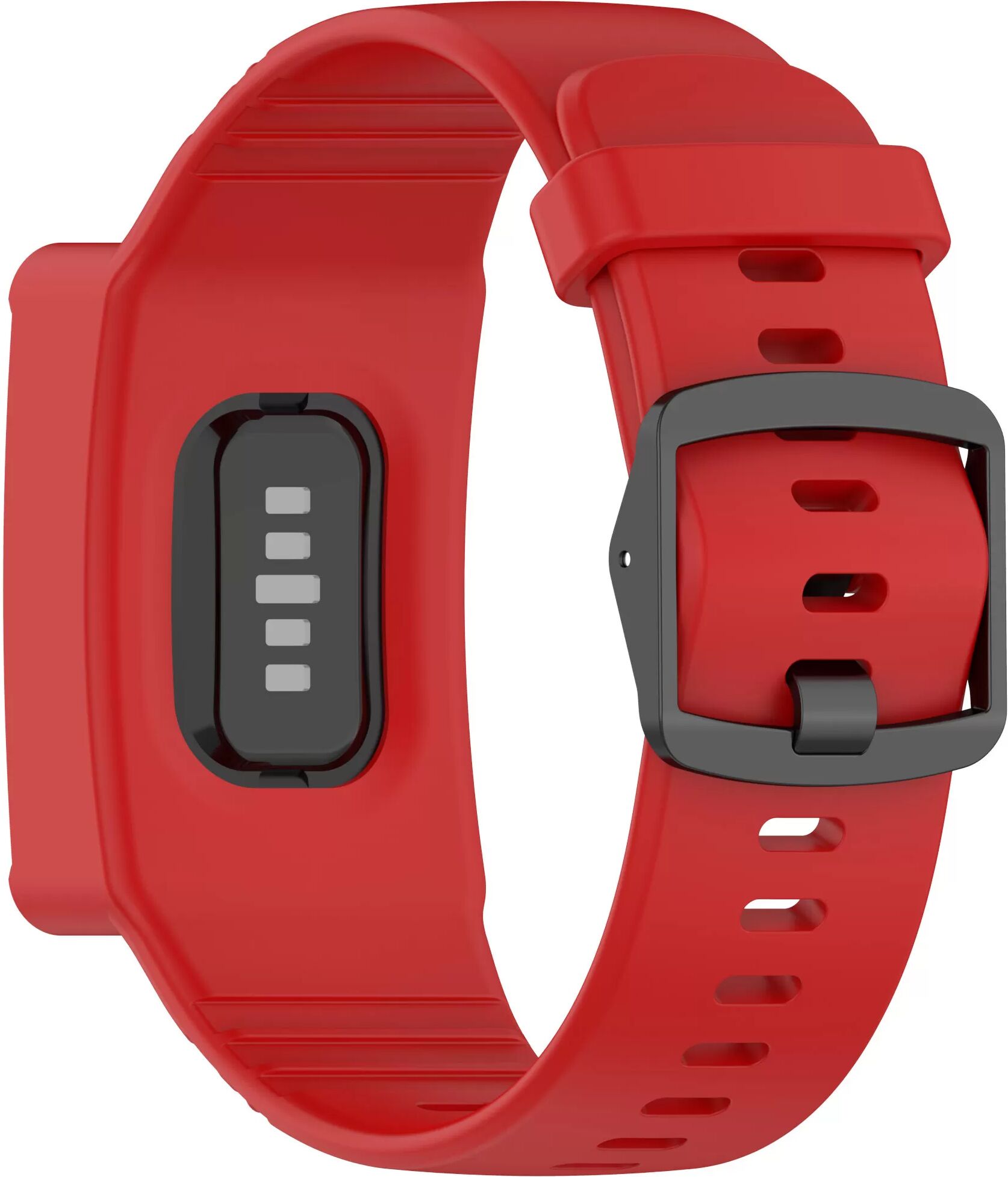 INF Rotes Silikonarmband für WHOOP 4.0 Fitness Tracker