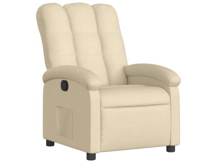 NEUF 2026  CHIC Fauteuil inclinable réglable SWEETY inclinaison manuelle Crème tissu 70x93x101 cm FF3978