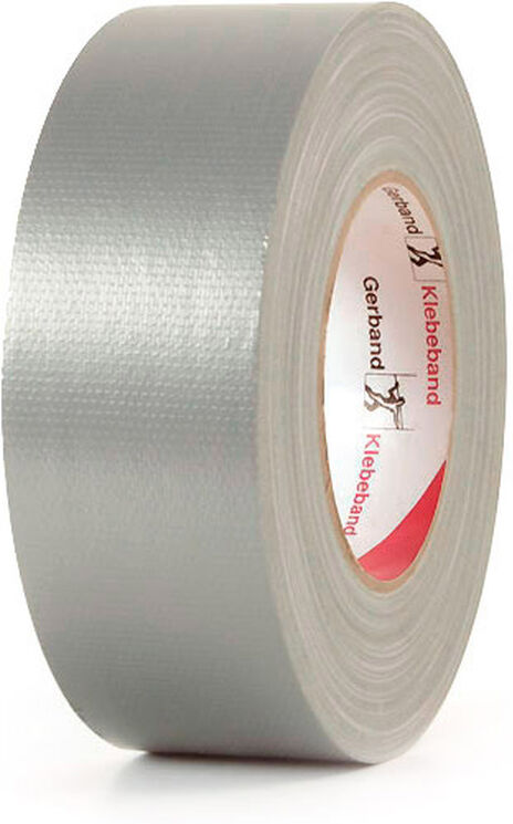 Gaffer Tape Gerband 250 Silber - Gewebe-Klebeband/panzertape