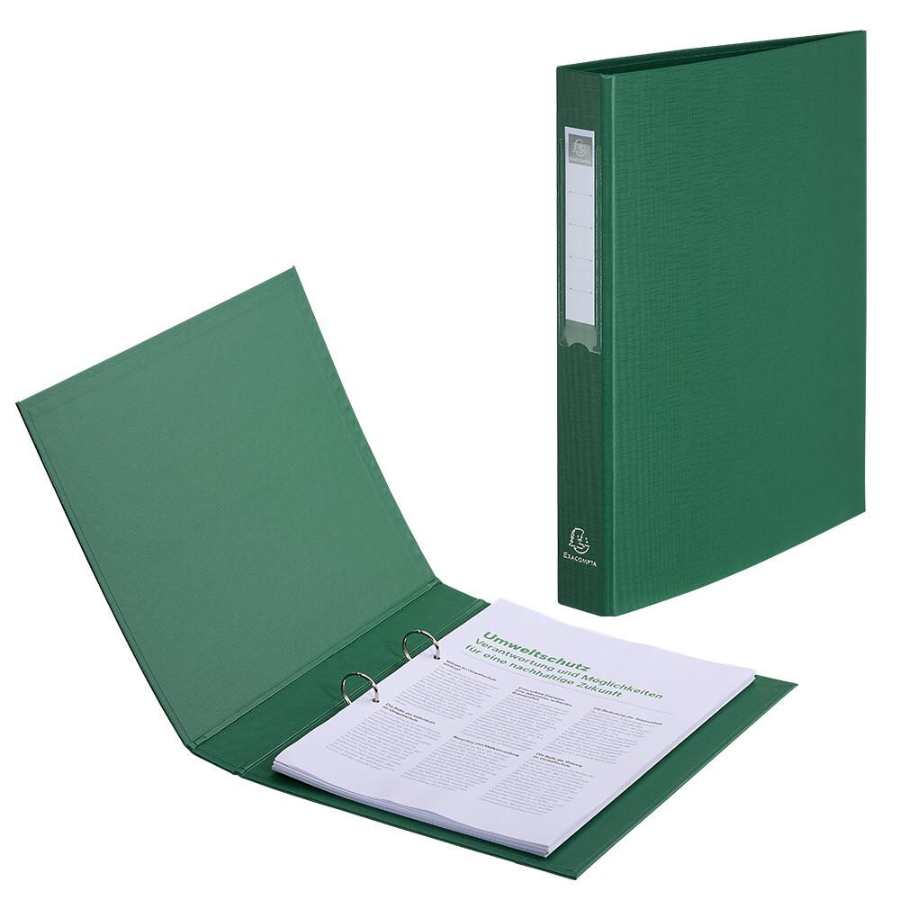 Exacompta Ringbuch 4 cm, grün 54383E