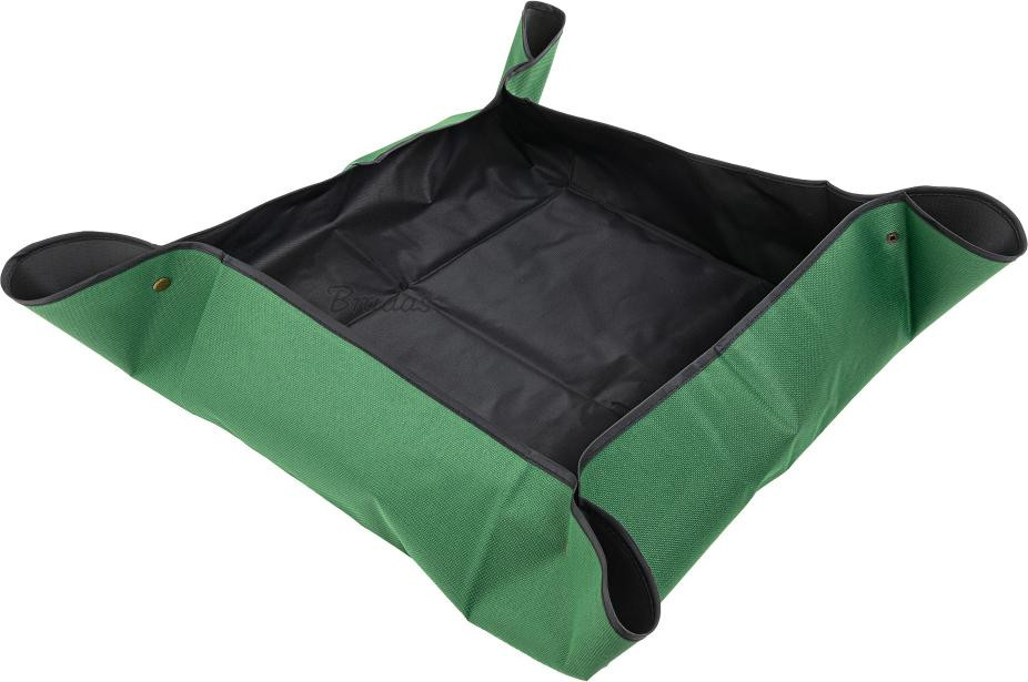 Bradas TQ-P2/100 plantenverplantingsmat, groen/zwart, 100 x 100 cm