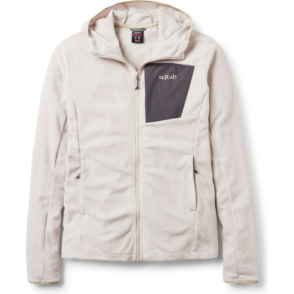 Rab Tecton Hoody Wmns pebble (PBE) 16 QFG-90-PBE-16