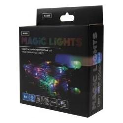 Lutec Magische Campinglampe mit 80 LEDs, RGBNW, USB-C, 5 V, 8 m (78545193)