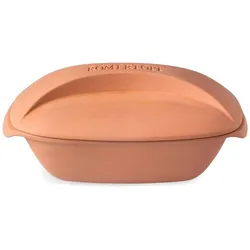 Römertopf Bräter Culinario 4 Pers. terra, Pfanne + Kochtopf, Braun