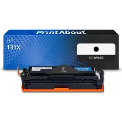 Toner kompatibel mit HP 131X (CF210X) - Schwarz - Hohe Kapazität