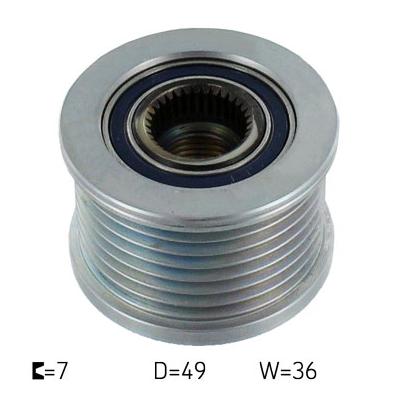 SKF Generatorfreilauf VKM 03601