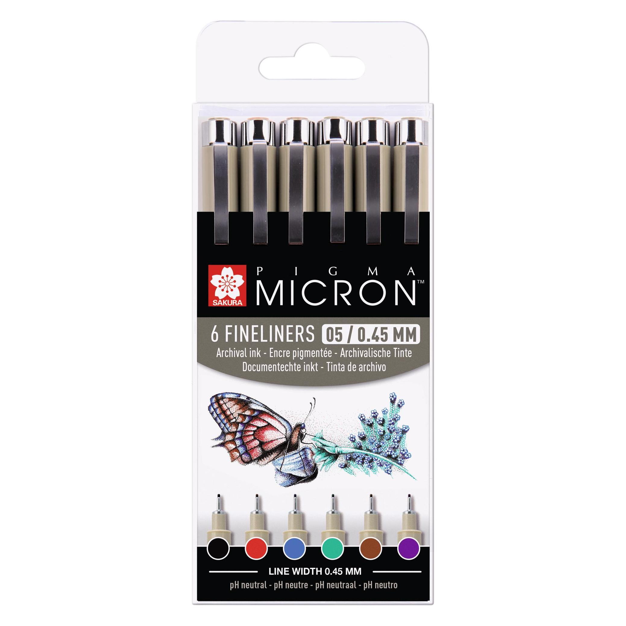 Sakura Fineliner-Set (6x) (POXSDK-016)