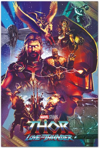 Hole in the Wall Thor Maxi Poster-Love and Thunder (Diversen) Nieuw