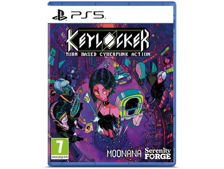 Keylocker: Turn Based Cyberpunk Action (PS5)