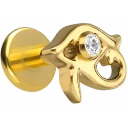 Titan Labret mit Innengewinde AUGE DES HORUS