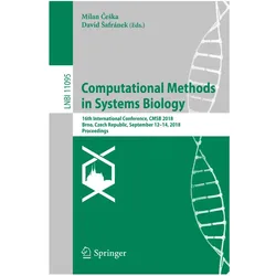 Computational Methods in Systems Biology, Fachbücher von Milan Ceska, David Safránek
