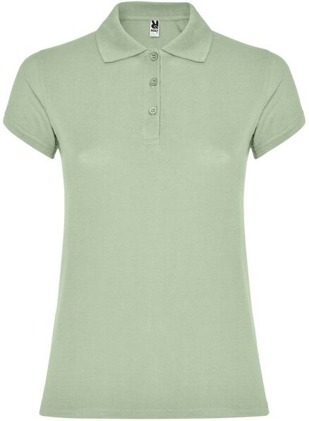 Polo ajusté personnalisé en coton 200 g/m² Star Woman S VERT MIST
