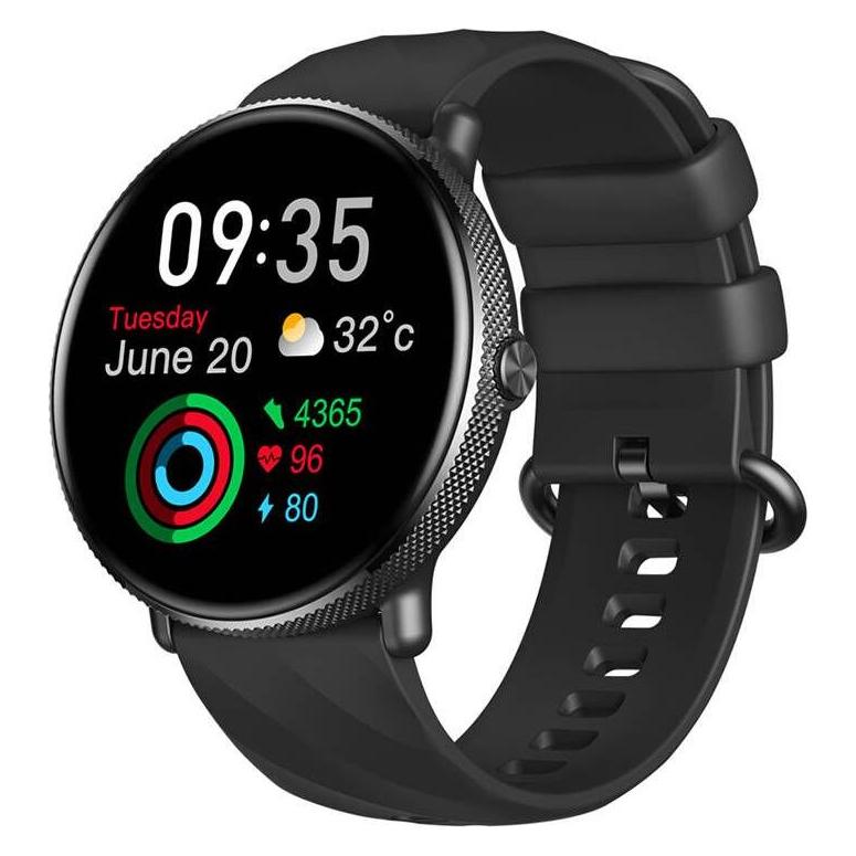 Zeblaze Smartwatch Smartwatch GTR 3 Pro (Czarny) (Edelstahl, Schwarz, ohne SIM) (GTR 3 Pro Black)