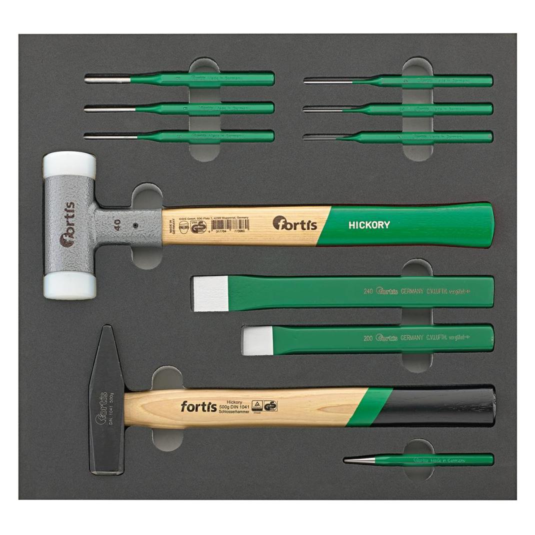 Fortis Werkzeugmodul 2/3 Hammer und Meissel leer (4063726002501)