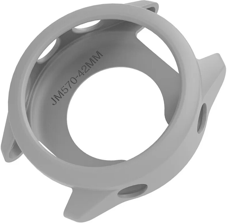 INF Graue Silikon Schutzhülle Kompatibel mit Garmin Forerunner 570 (42mm) - Kratzfest, Stoßfest
