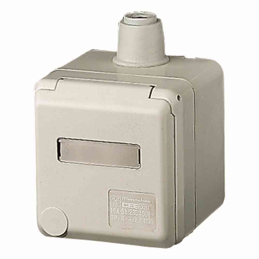 MENNEKES Cepex Wandcontactdoos 4135 16A 5P 6H 400V IP44