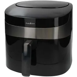Nedis SmartLife Heissluftfritteuse Wi-Fi 7,2 l Timer: 240 min Anzahl voreingestellter Programme: 8 , Fritteuse, Schwarz