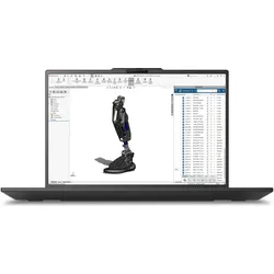 Lenovo ThinkPad P16s Gen 5 (16", 1000 GB, 64 GB, DE), Notebook, Schwarz