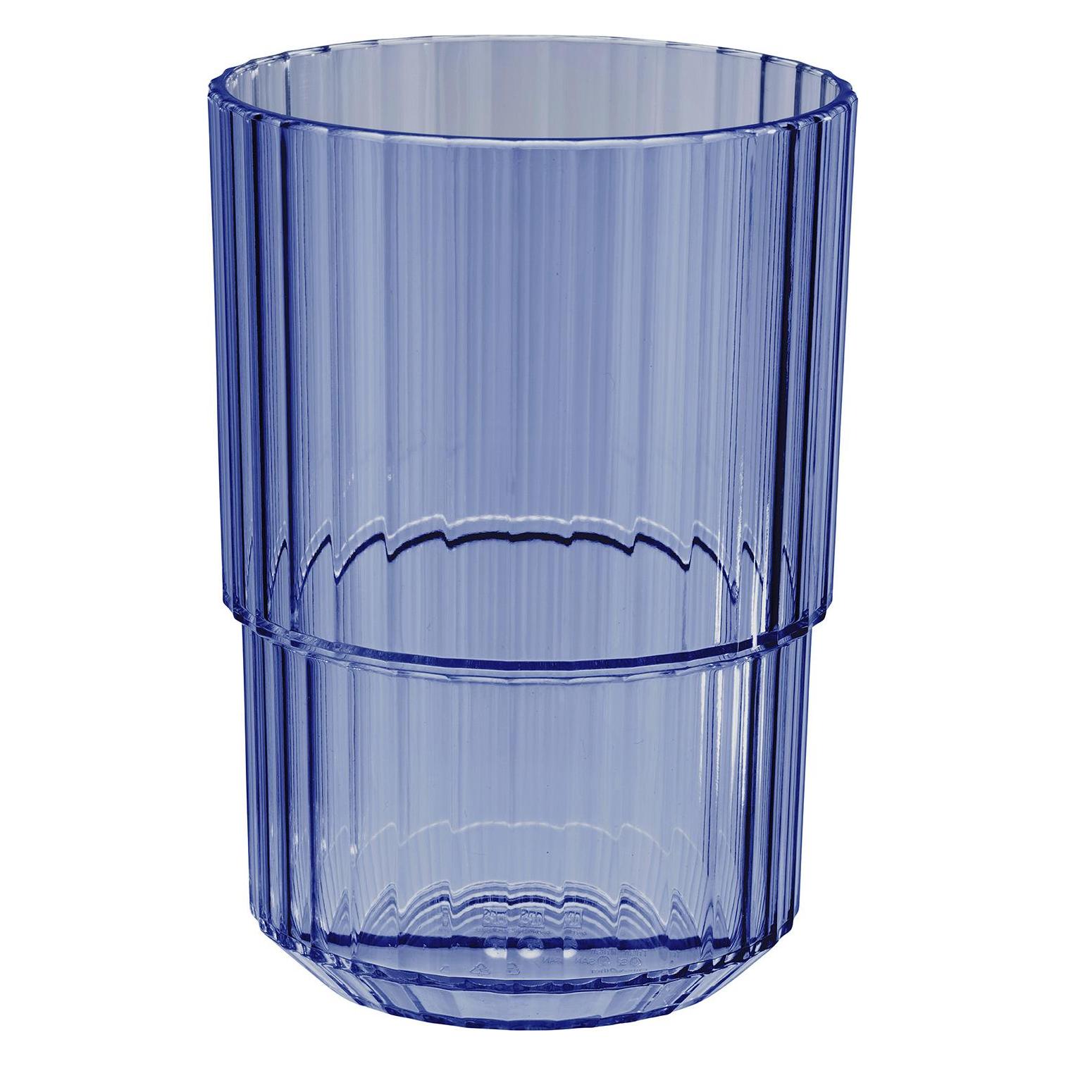 Assheuer + Pott APS Trinkbecher -LINEA-, Tritan, ml, light blue (0.40 l, 48x) (APS10588)