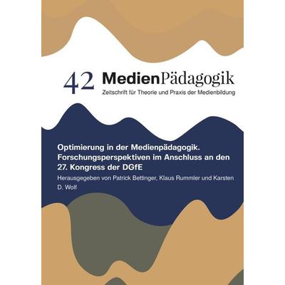 Optimierung in der Medienpädagogik, Gebundene Ausgabe von , OAPublishing Collective, 978-3-03978-021-1
